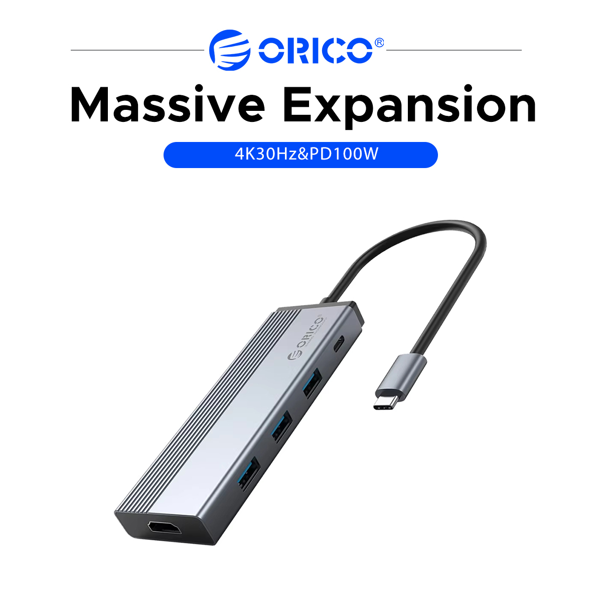 Desk Setup Usb Hub - ORICO 5 w 1 Hub USB