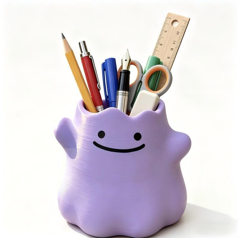 Cable Box Organizer - Uchwyt na długopis Pokemon Ditto, kreatywne