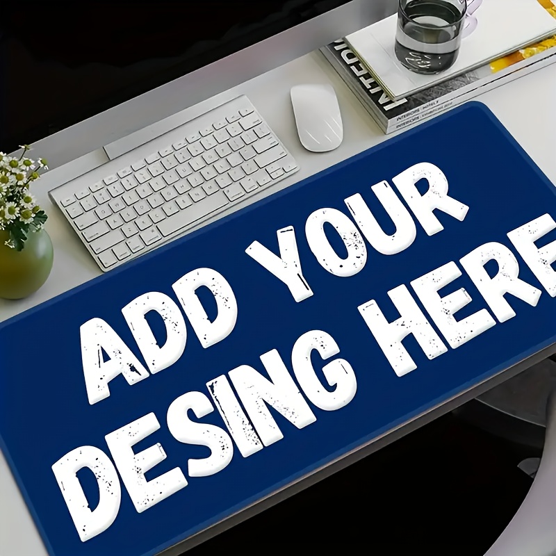 Desk Setup Rug - Personalizowana podkładka na biurko z własnym