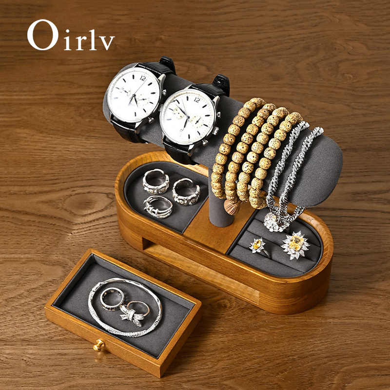 Cable Box Organizer - Oirlv Organizer na zegarki z litego