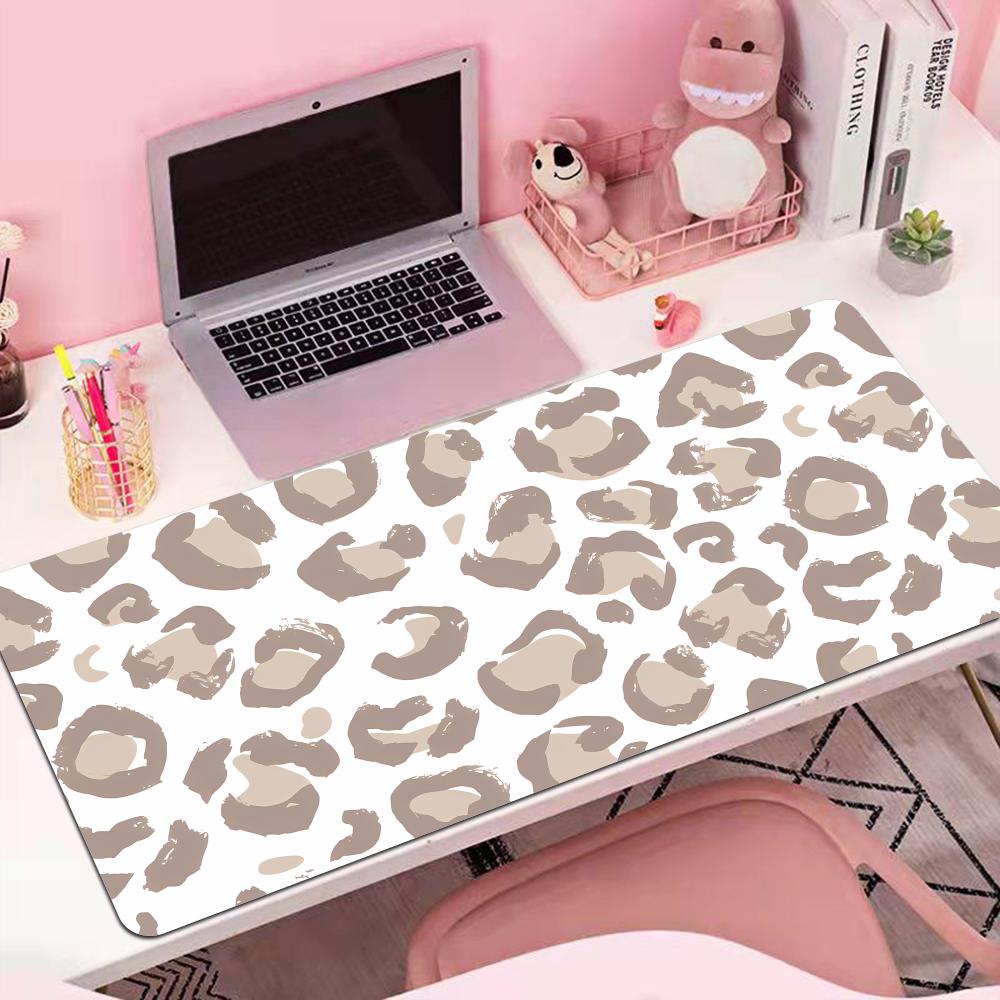 Desk Setup Brown - Podkładka pod klawiaturę i mysz XL/XXL