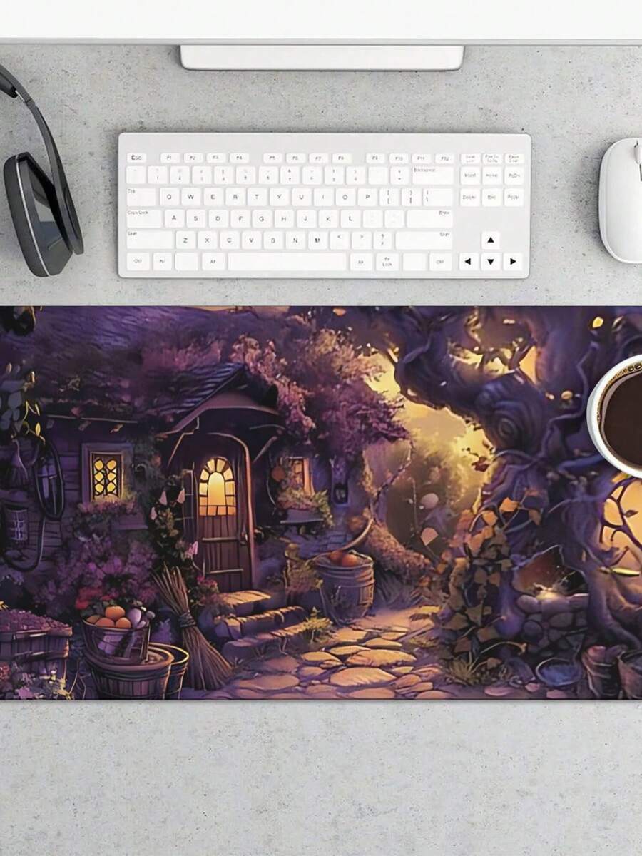 Work Desk Home Setup - Duża podkładka pod mysz do gier
