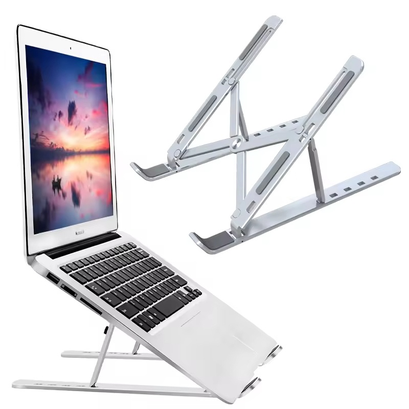 Desk Setup Macbook - Przenośna podstawka chłodząca do notebooka, regulowany