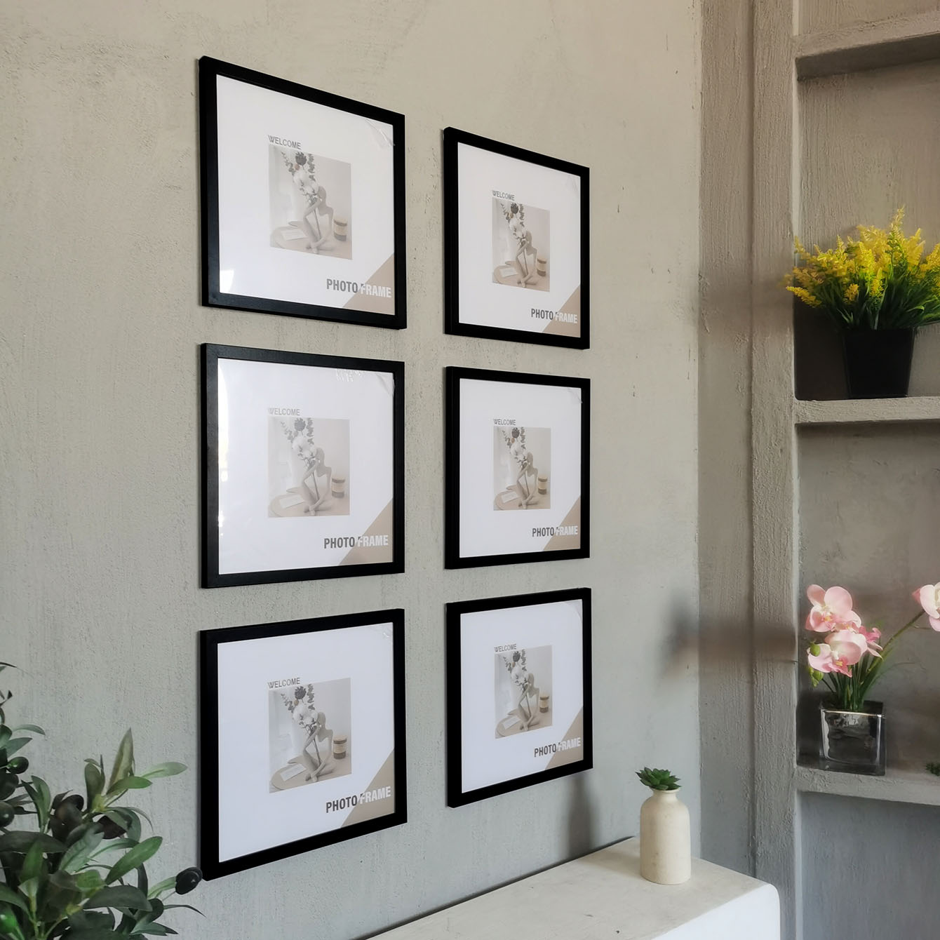 3 szt. Drewniane kwadratowe ra – Desk Setup Photo recenzja i cena
