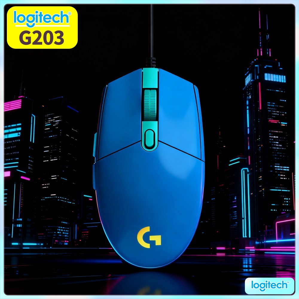 Przewodowa mysz gamingowa Logi – Logitech Mouse G203 recenzja i cena