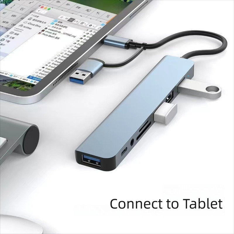 Rozgałęźnik USB C 8 w 2, Hub U – Desk Setup Usb Hub recenzja i cena