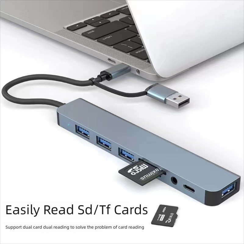 Rozgałęźnik USB C 8 w 2, Hub U – Desk Setup Usb Hub recenzja i cena
