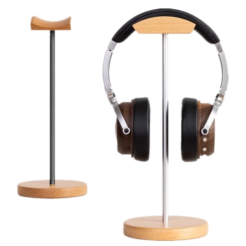 Stojak na słuchawki z drewna o – Desk Setup Wood recenzja i cena