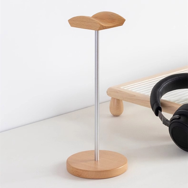 Stojak na słuchawki z drewna o – Desk Setup Wood recenzja i cena