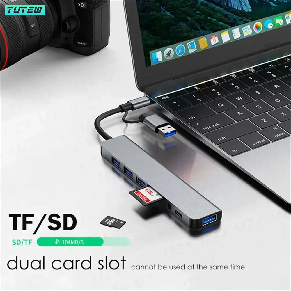 Hub USB-C 8 w 1 Rozdzielacz US – Desk Setup Usb Hub recenzja i cena