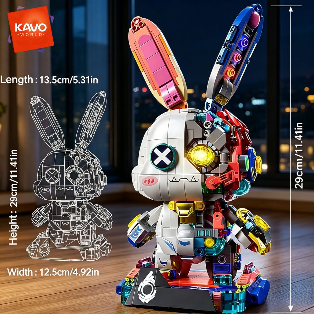 KAVOWORLD 1377 elementów Zesta – Desk Setup Build recenzja i cena
