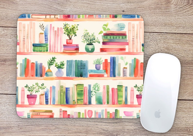 Plant Books Podkładka pod mysz – Desk Setup Books recenzja i cena