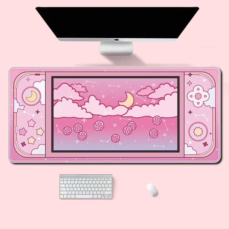 Moon and Stars Duża podkładka  – Desk Setup Accessories Aesthetic recenzja i cena