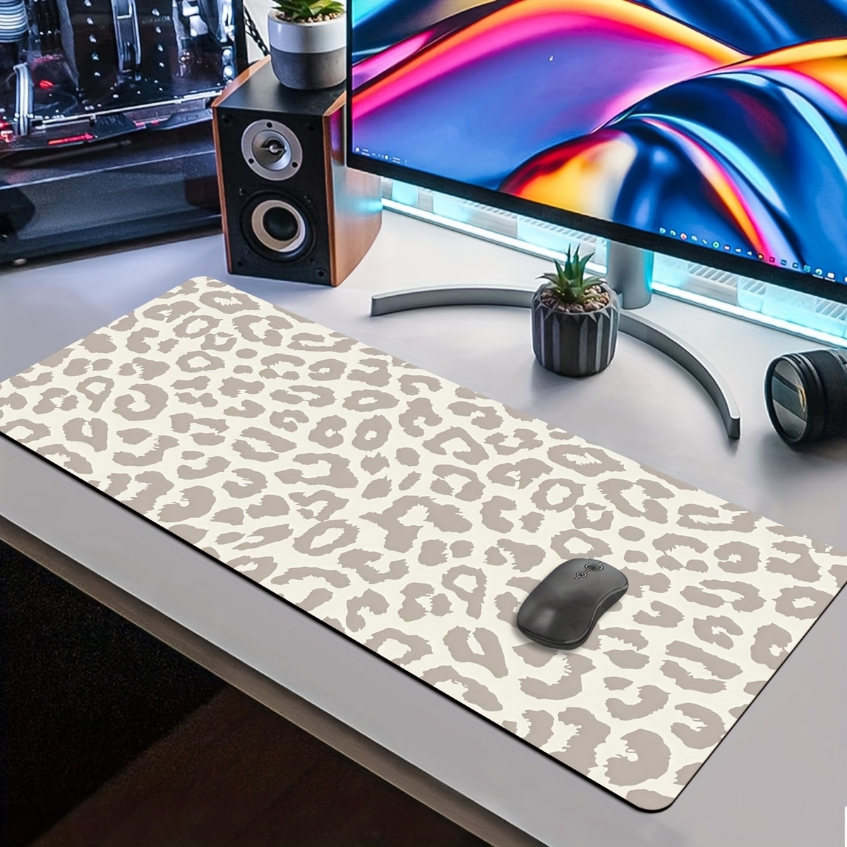 Podkładka pod klawiaturę i mys – Desk Setup Brown recenzja i cena