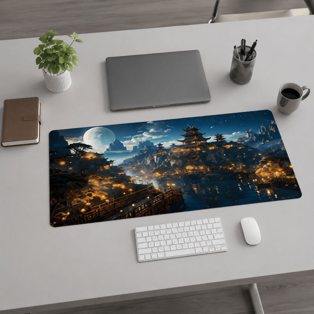 Oryginalna, fantazyjna mata na – Work Desk Home Setup recenzja i cena