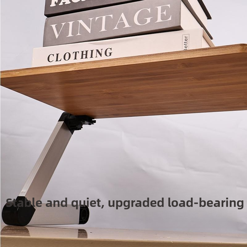 Regulowany bambusowy stolik do – Desk Setup Books recenzja i cena