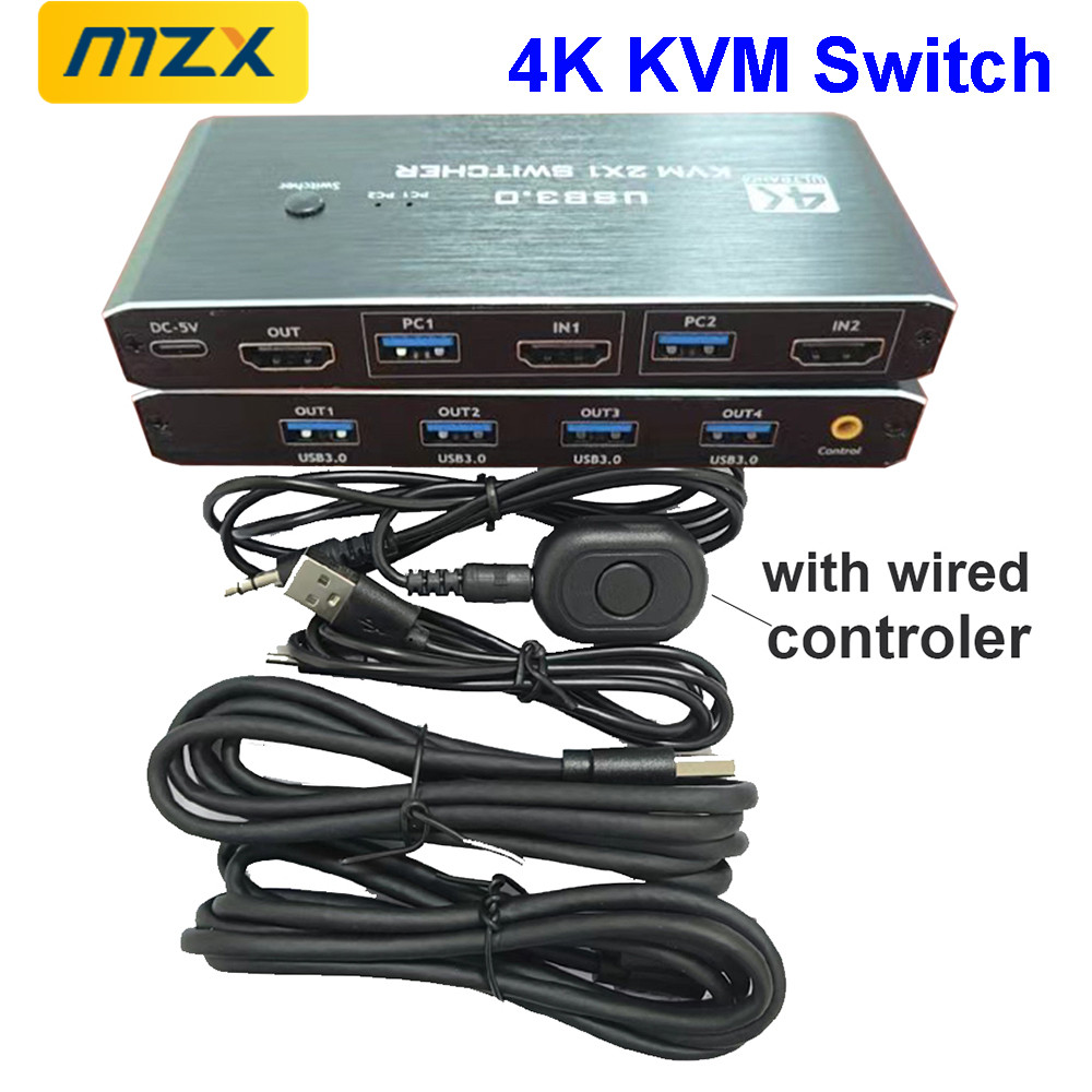 Przełącznik KVM 4K 60Hz Hub US – Desk Setup Usb Hub recenzja i cena