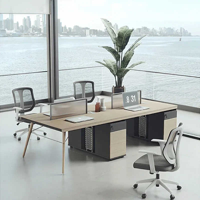 Drewniane biurko executive z m – Work Desk Home Setup recenzja i cena
