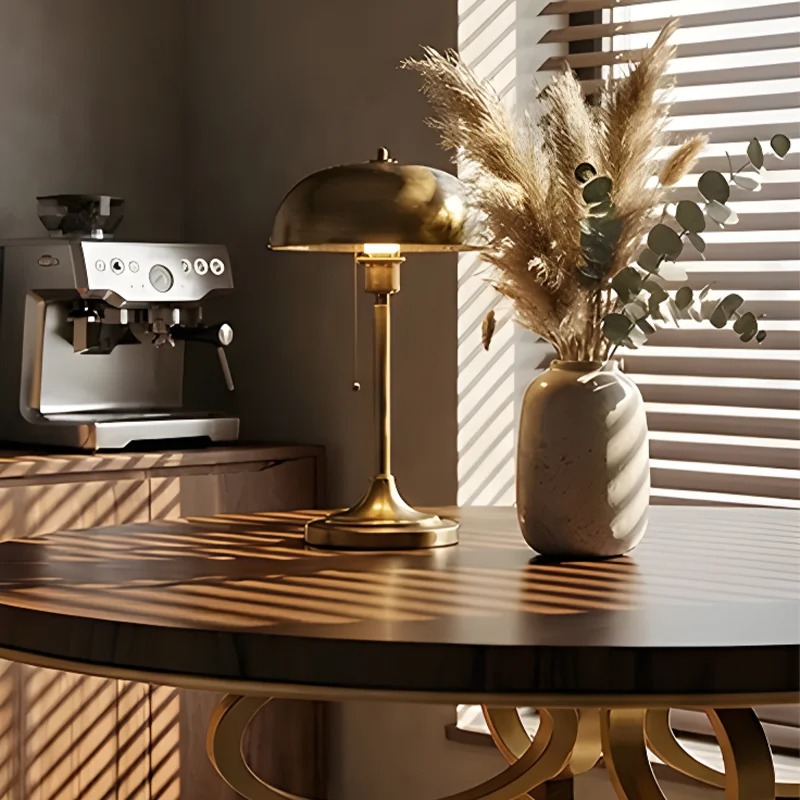 Luksusowy Okrągły Stół do Jada – Desk Setup Wood recenzja i cena