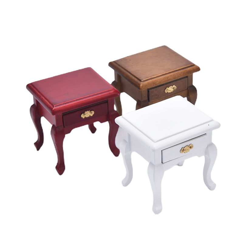 Miniaturowe meble do domku dla – Desk Setup Wood recenzja i cena