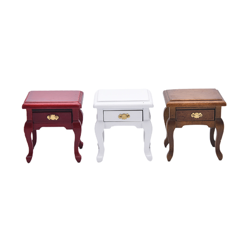 Miniaturowe meble do domku dla – Desk Setup Wood recenzja i cena