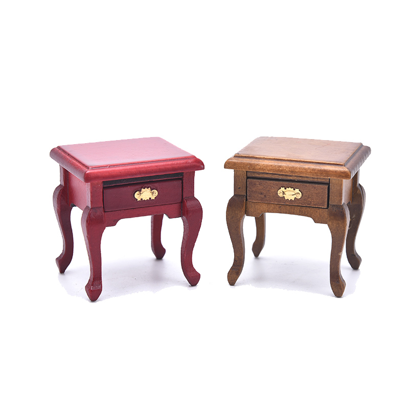 Miniaturowe meble do domku dla – Desk Setup Wood recenzja i cena