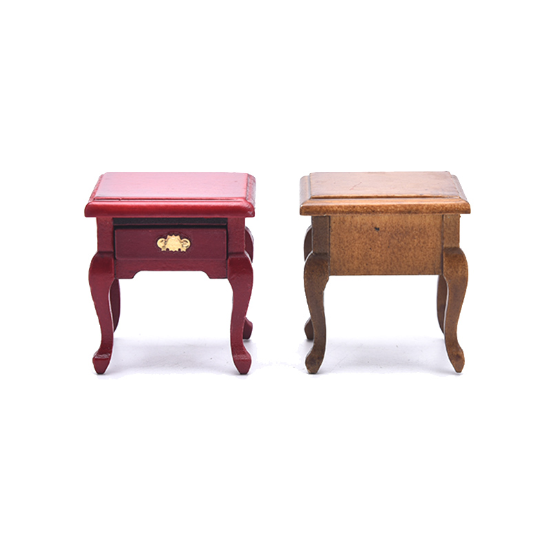 Miniaturowe meble do domku dla – Desk Setup Wood recenzja i cena