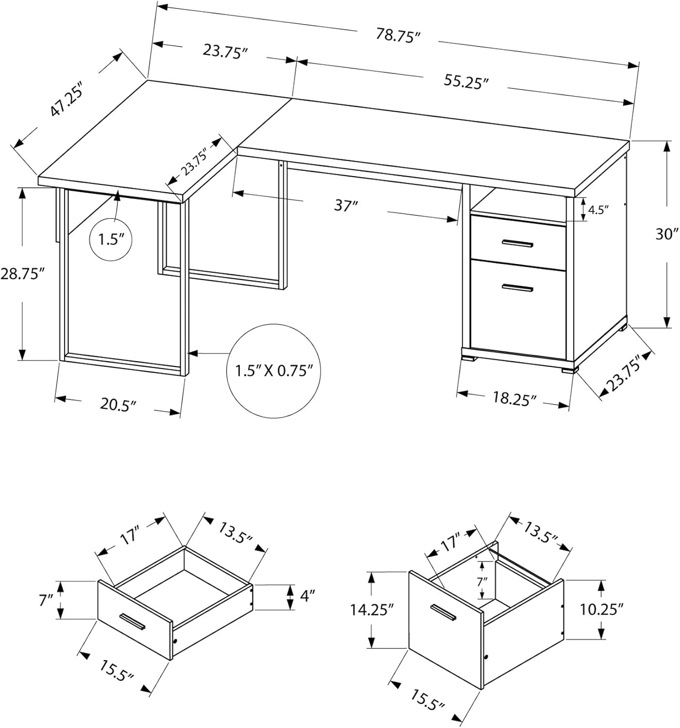 Biurko Komputerowe I 7257, Do  – Work Desk Home Setup recenzja i cena