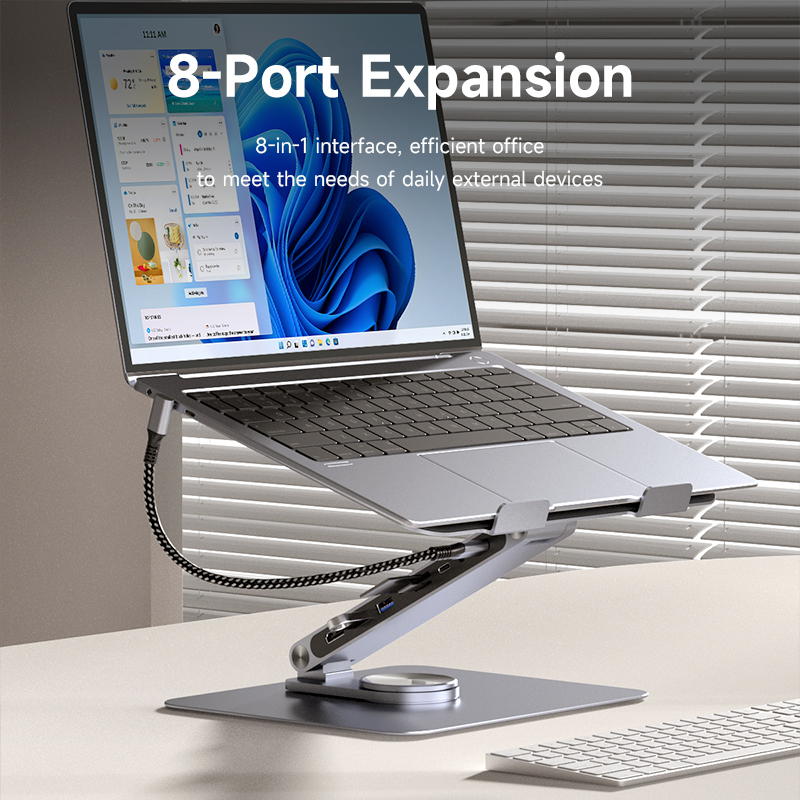 Regulowany aluminiowy stojak n – Desk Setup Macbook recenzja i cena