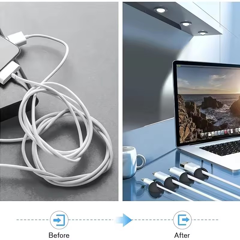 5/50 szt. Samoprzylepne uchwyt – Cable Box Organizer recenzja i cena