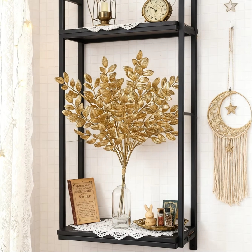 10 szt. Sztucznych roślin Złot – Desk Setup Plants recenzja i cena