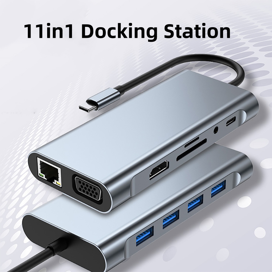 Stacja dokująca USB C 11 w 1 z – Desk Setup Usb Hub recenzja i cena