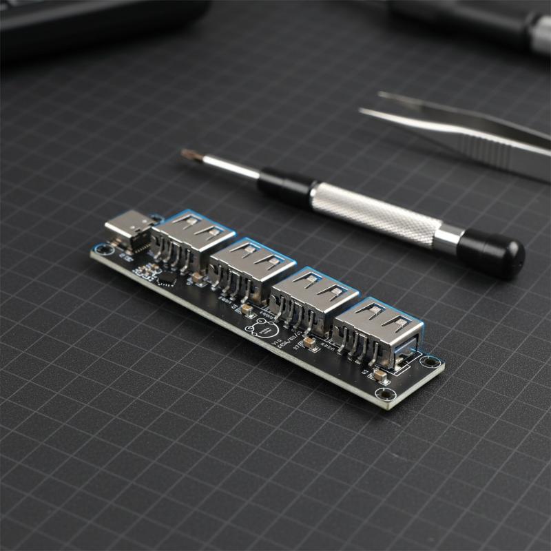 Hub USB 2.0 4-portowy Adapter  – Desk Setup Usb Hub recenzja i cena