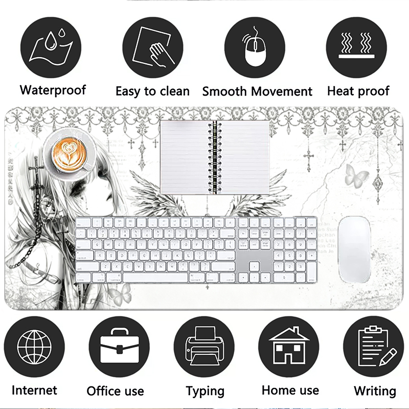 Skórzana podkładka pod mysz cz – Desk Setup Accessories Aesthetic recenzja i cena