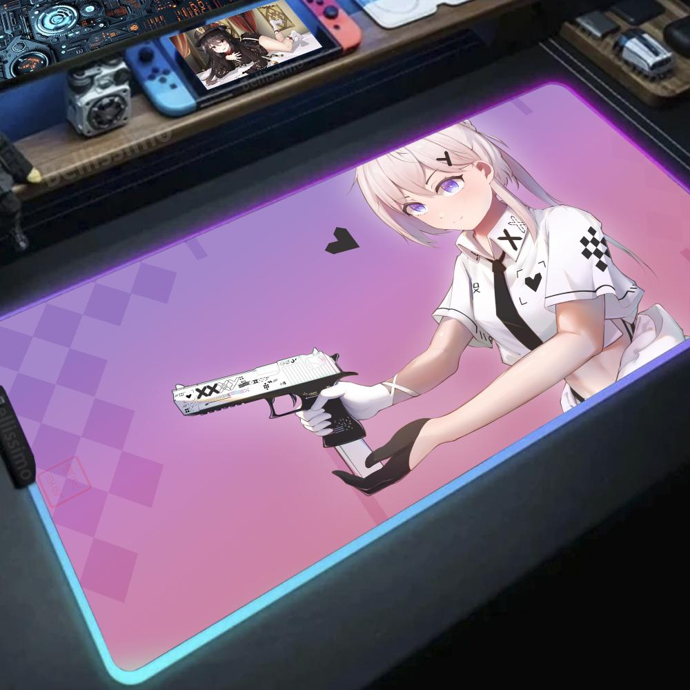 Dziewczyna z bronią Anime DIY  – Desk Setup Diy recenzja i cena