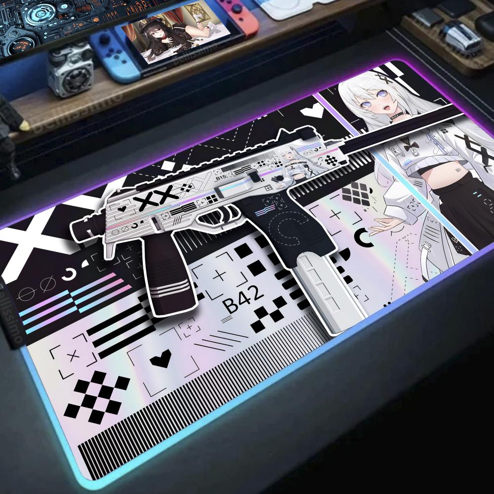 Dziewczyna z bronią Anime DIY  – Desk Setup Diy recenzja i cena