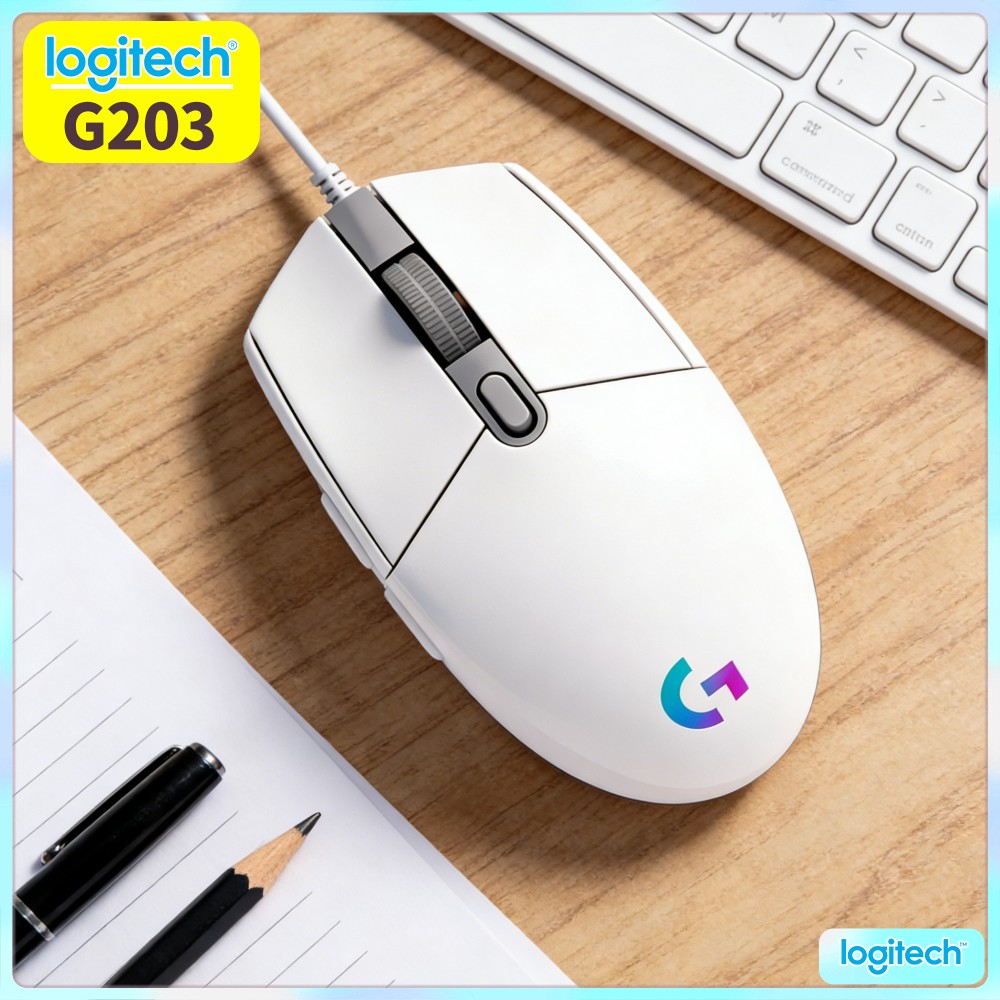 Przewodowa mysz gamingowa Logi – Logitech Mouse G203 recenzja i cena